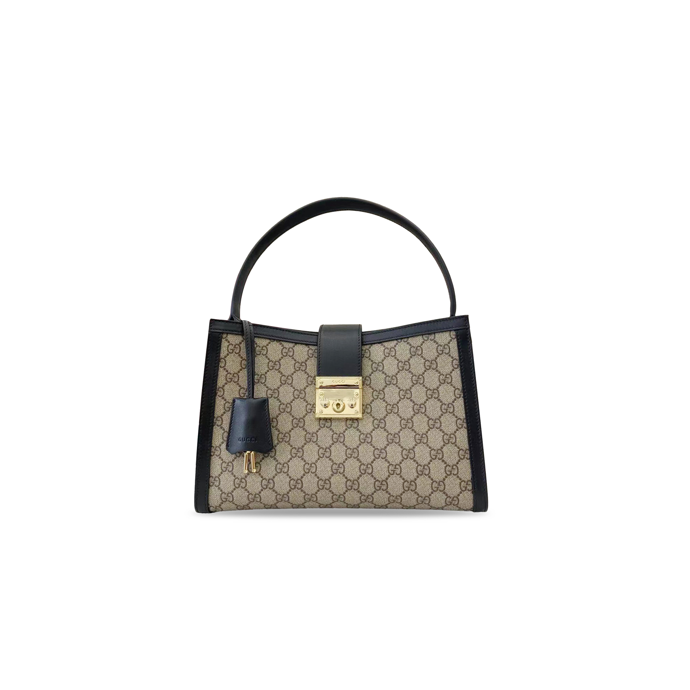 GUCCI PADLOCK FABRIC LARGE SHOULDER BAG ‎838991 (31*21*11cm)